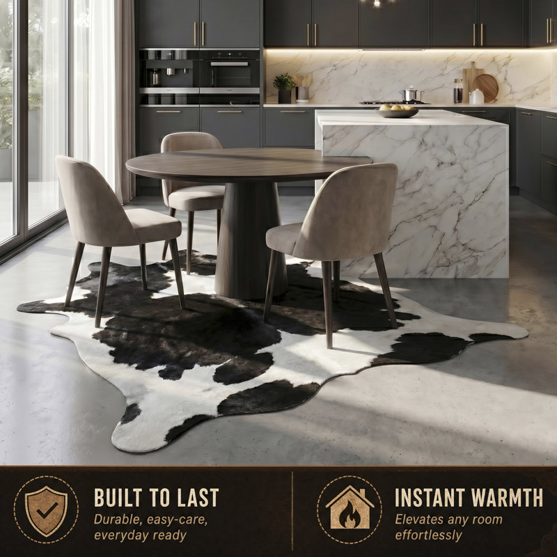 Rondon Performance Cowhide Indoor Rug
