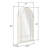 Mila Modern Arch Metal Window Pane Wall Mirror