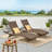 PE WICKER CHAISE LOUNGE