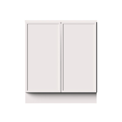 Armoire de cuisine à porte pleine grandeur L 30 po x P 24 po x H 34,5 po prête à assembler