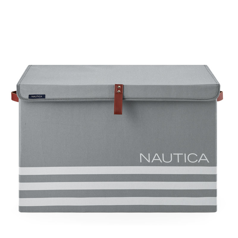 Large Storage Hamper, Gray