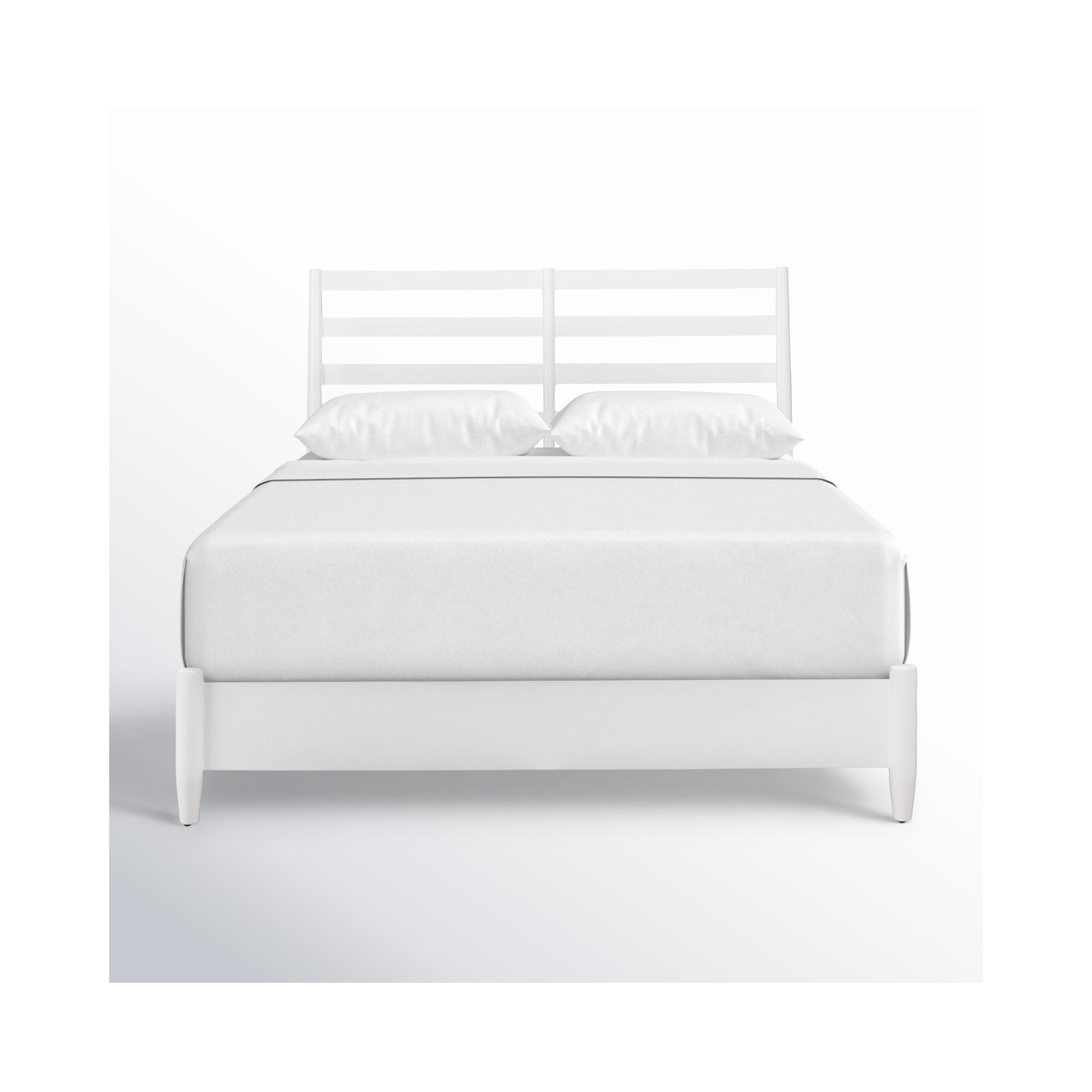 Williams Slatted Bed, Full, White