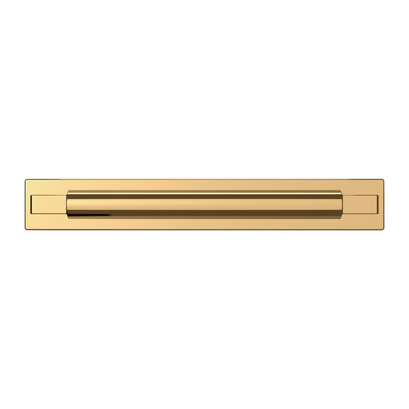 4927 Contemporary Back Plate, Polished Brass