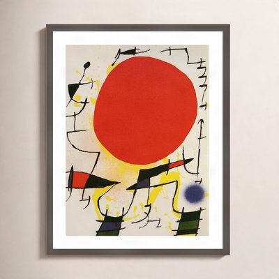 Le Soliel Rouge (The Red Sun) by Joan Miro