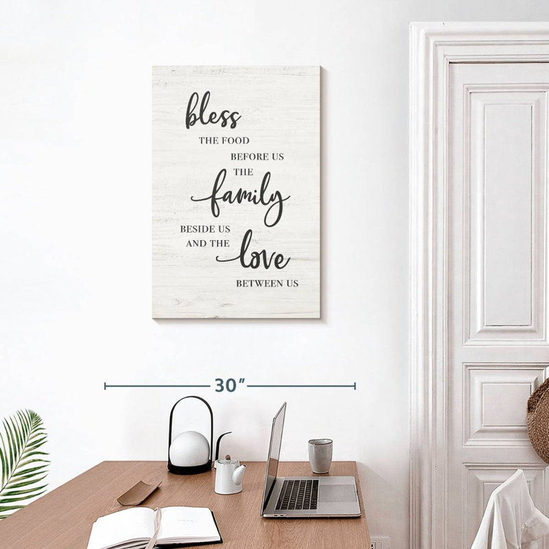 Tergel Bless Family Love, 30" H x 20" W