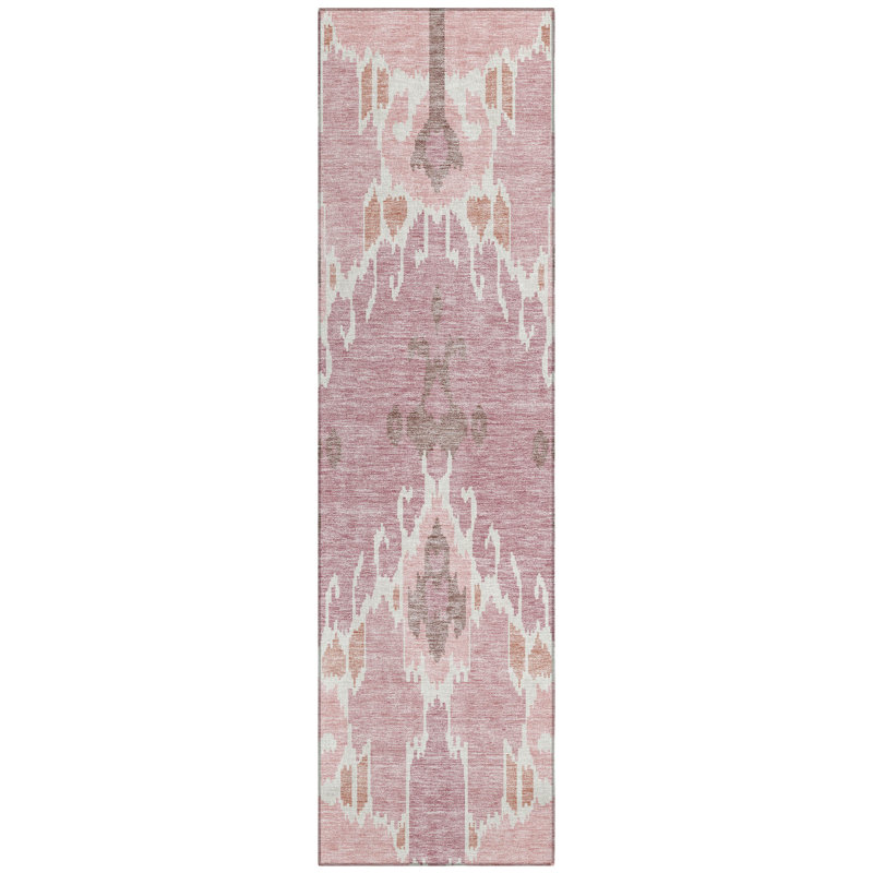Tapis d'entrée / extérieur antidérapant Caziyah, Tapis de couloir 2 pi 3 po x 7 pi 6 po