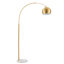 Lampe sur pied à arche 70 po avec ampoule DEL Robiul