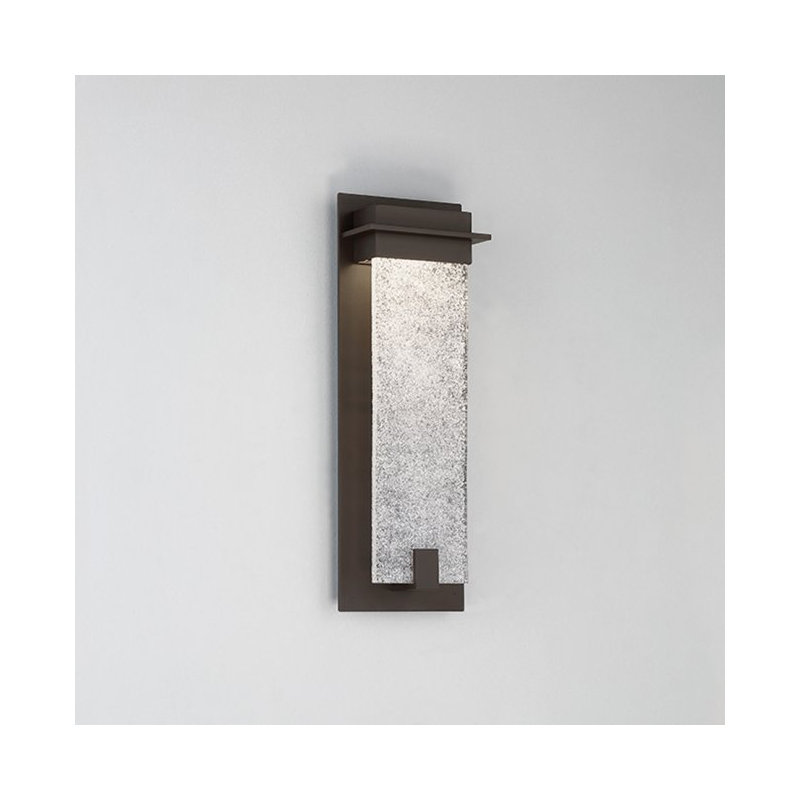 Spa 1-Light LED Outdoor Sconce, 16"H x 5.5"W x 3"D