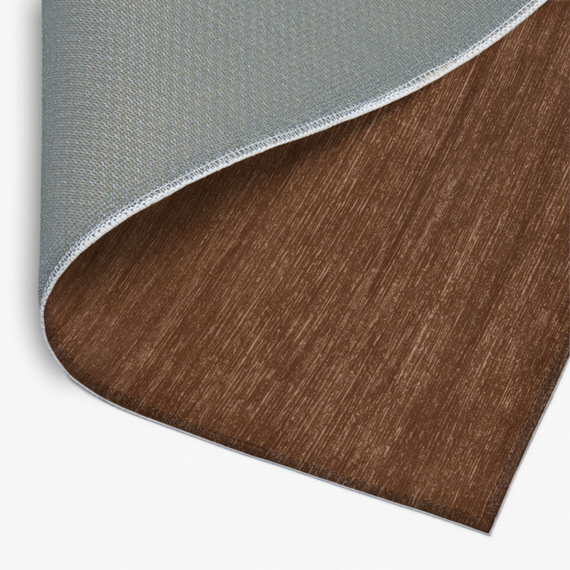 Tapis brun uni d'intérieur et d'extérieur, Rectangulaire 2 pi x 3 pi