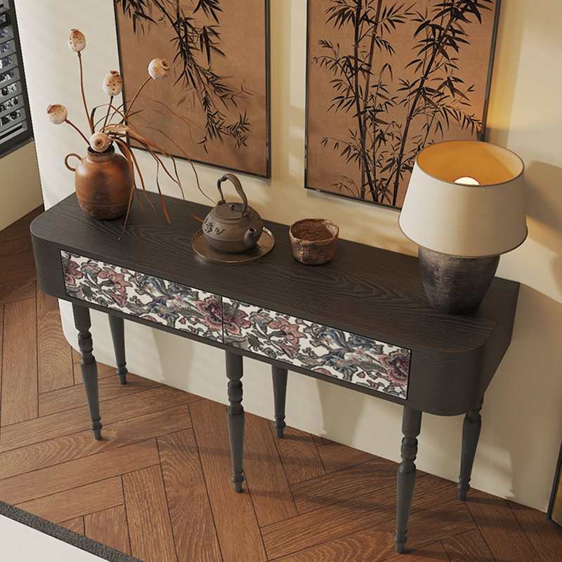 Console Retro Elegant Art, H 31,5 po x l 55,12 po x P 15,75 po