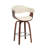 Keisha Swivel Fabric Mid-Century Stool-1274460724-1274460722