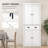 Freestanding Kitchen Pantry Tall Storage Cabinet