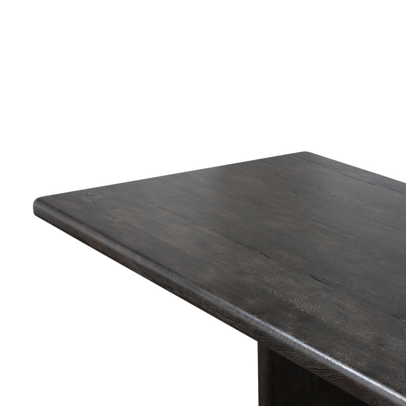 Castro Solid Oak Dining Table, Natural Reclaimed French Oak