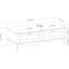 Ensemble de table Industrial Farmnouse Cofftee