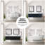 Meuble-lavabo l 24 po x P 18 po bleu avec comptoir en acrylique, robinet et miroir de salle de bain de 18 po inclus-1168250758