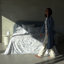 Calme Queen fitted sheet-375999340