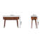 Wentz 115cm Solid Wood Console Table