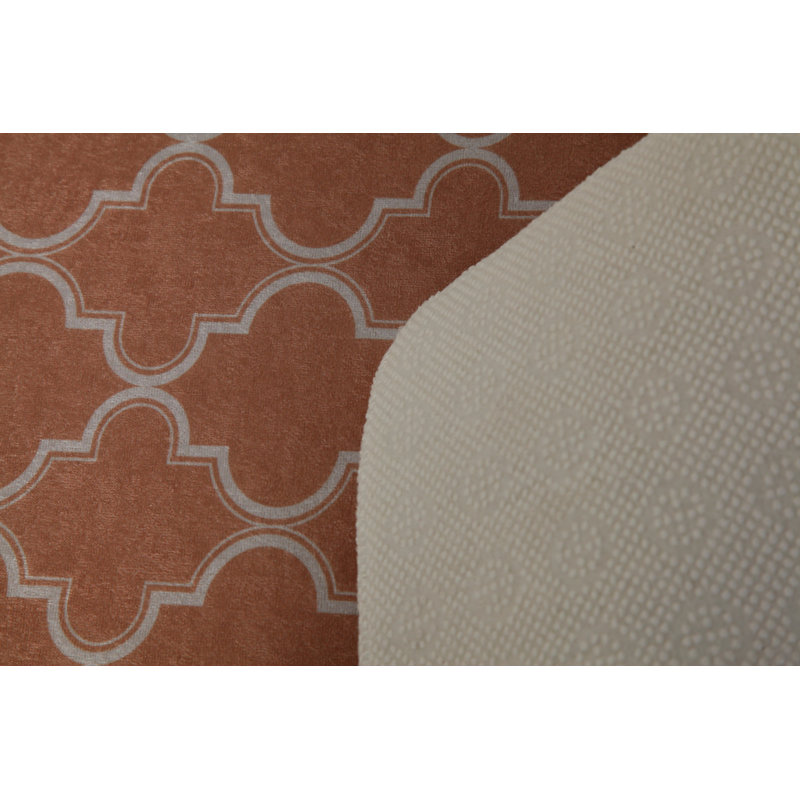 Stylish Woven Carpet (4 x 6 ft), 100% Polyester, 0.4 in Pile Height | Antibacterial, Non-Slip Underside | Machine Washable, 3D Digital Printing | Perfect for Living Room, Bedroom, and Home Decor