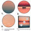 «Kittanning Minimalistic Sunset Pendant The Full Moon IV», reproduction sur toile-1403811689-1403811694
