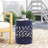 Large Outdoor Metal end Table-117628041