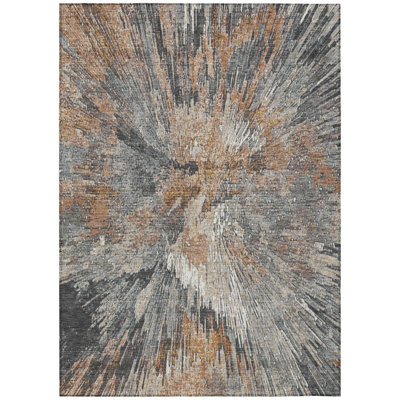 Machine Washable Indoor/Outdoor Pablo ACN2283 Abstract Rug