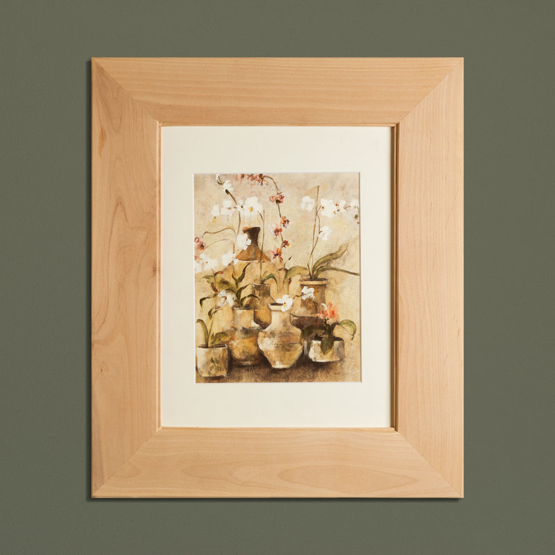 14x18 Fox Hollow Furnishings Recessed Picture Frame Medicine Cabinet, Unfinished Flat
