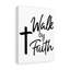 Walk By Faith - Wrapped Canvas Print-1294983635
