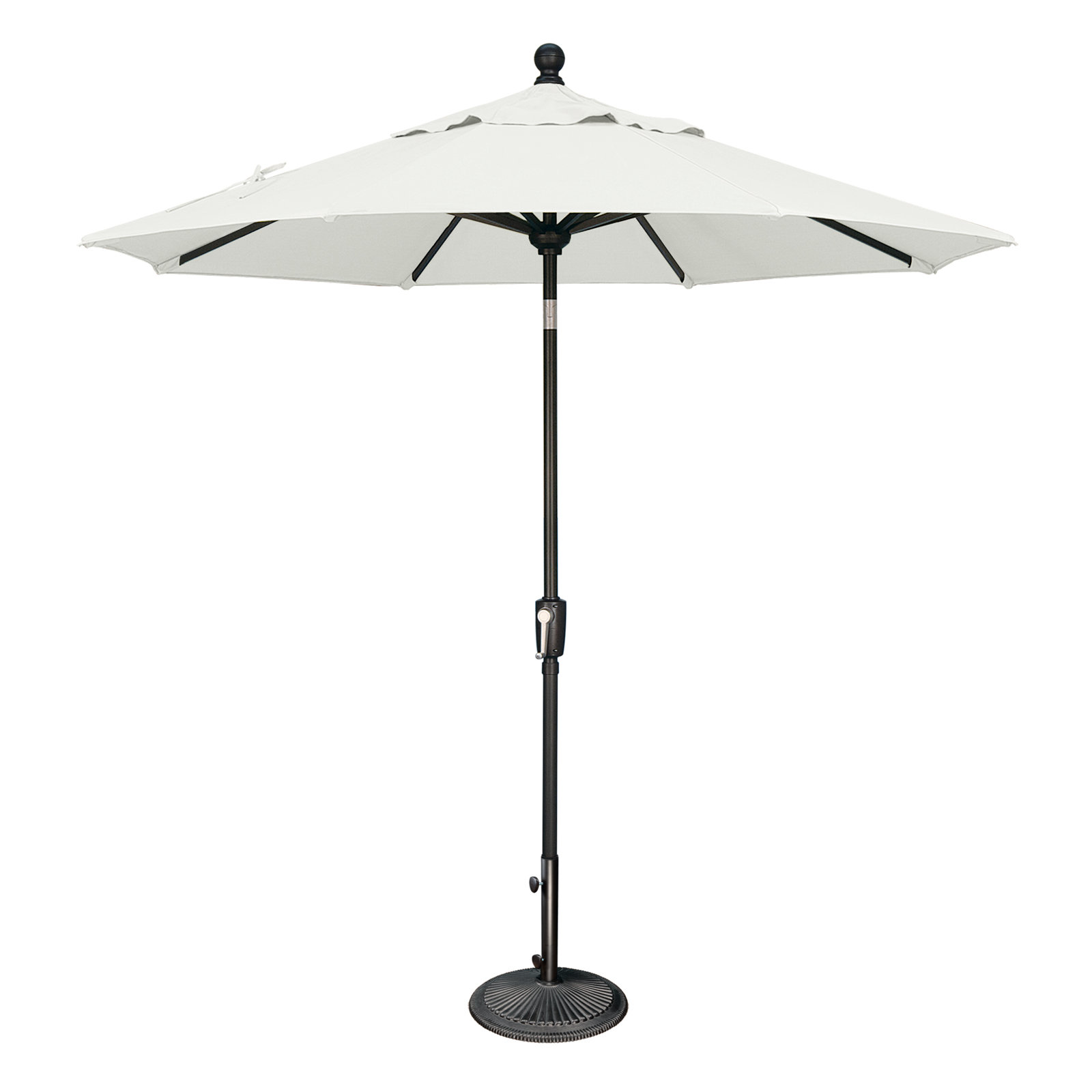 Launceston Market Umbrella, Spa, Black, 96" H x 90" W x 90" D