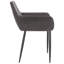 Dining Chairs Upholstered Chair with Metal Legs for Living Room Velvet-899268680