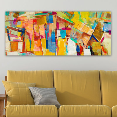 Peinture sur toile tendue