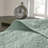 Luxurious Cotton Bedding Sets Seafoam King Reversible