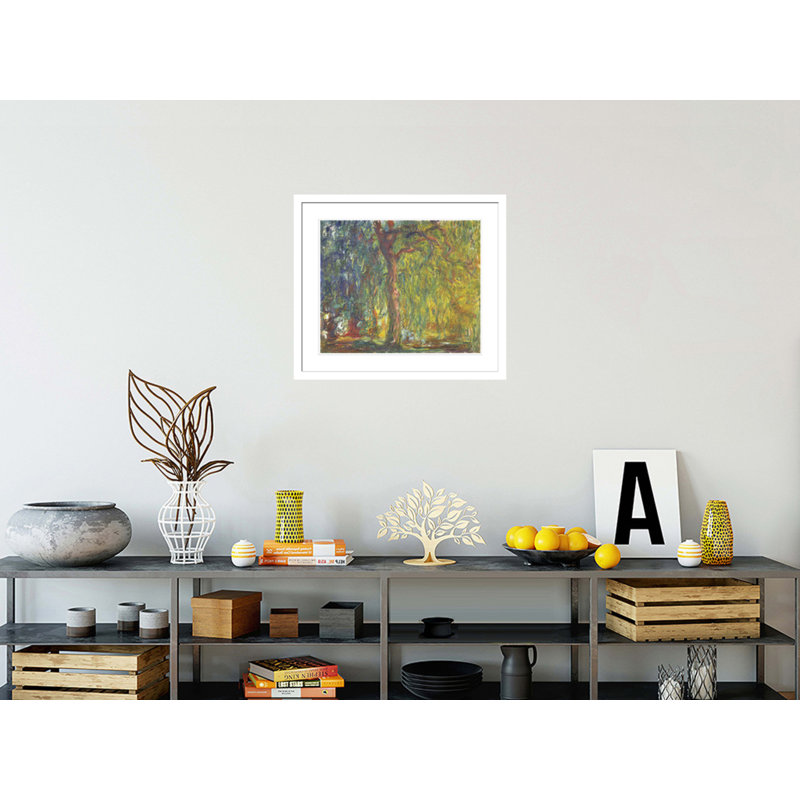«Weeping Willow» par Pierre-Auguste Renoir, impression giclée sur cadre, H 23,5 po x l 26,96 po