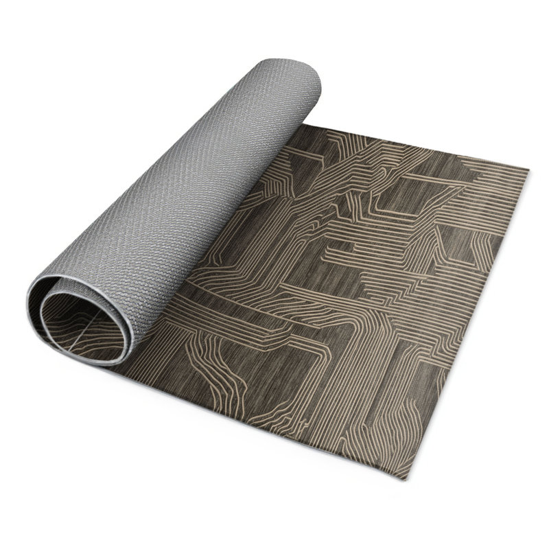 Tapis intérieur et extérieur ArtDeco, Rectangulaire 3 pi x 5 pi
