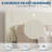 Platform Bed Frame with Headboard, Comfy Corduroy Upholstered Bed Frame with Wooden Slats Support, No Box Spring Needed-855076890-855076895
