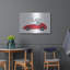  «Éléphant dans une voiture» par Rachel Nieman, art mural en métal, 36 po x 24 po