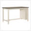 Table de salle à manger à hauteur de comptoir moderne 1Pc avec tablettes intégrées-131805102