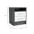Nightstand, Two Drawers, Concealed Shelf-958308039