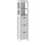 Armoire de salle de bain étroite, armoire de rangement étroite