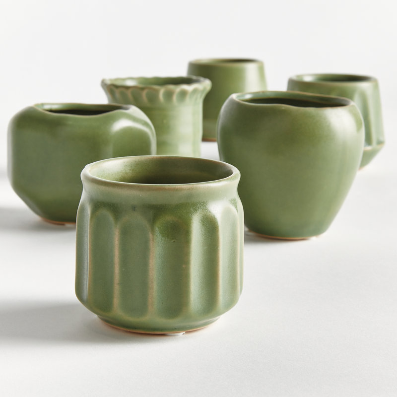 DEZIE MINI POTS, Green