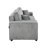 Syd 91'' Corduroy Square Arms Sleeper Convertible Sleeper Bed Firm Queen Size Sleeper Sofa-634241235