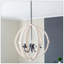 Lustre en fer 6 lumières Ceti