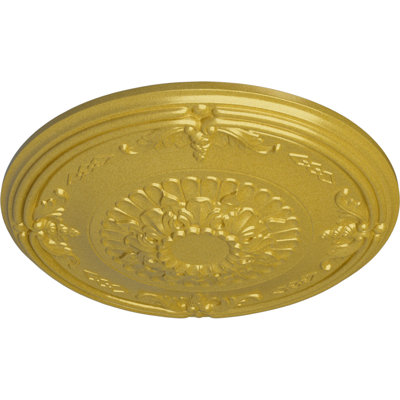 Médaillon de plafond 26 po x 26 1/4 po x P 3 1/4 po (convient aux auvents jusqu'à 3 5/8 po)
