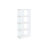 Bookshelf, Bookcase, Etagere, 5 Tier, 60"H, Office, Bedroom, Tempered Glass Clear Sides-1395995009