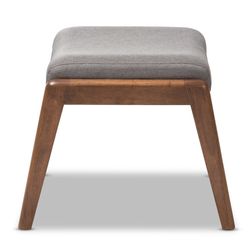 Kellems Upholstered Ottoman, Gray