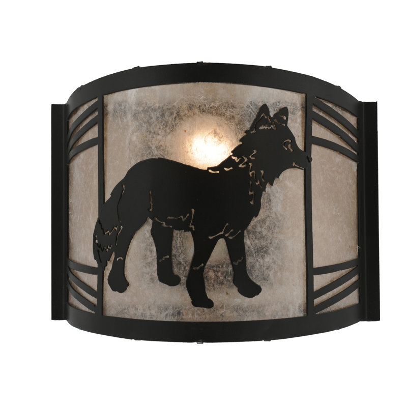 Rustic Lodge 1 - Light Flush Mounted Sconce
