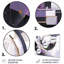 Décoration murale en métal mauve à multiples facettes - Cubisme-950708830