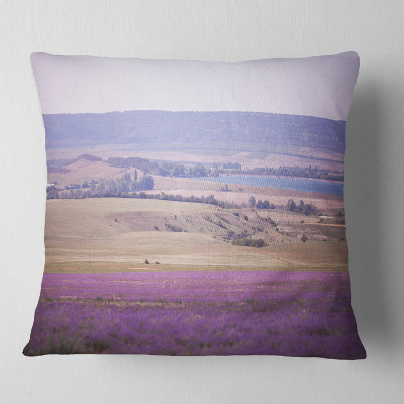 Coussin Floral, 18 po x 18 po, Carré