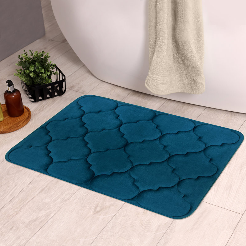 Memory Foam Mat 17x24 - Madison, Navy