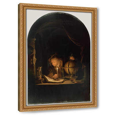 Astronomer by Candlelight (late 1650s)