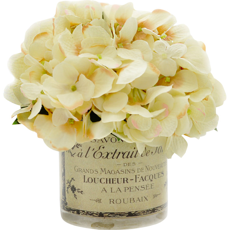 Cream Beige Hydrangea Cluster